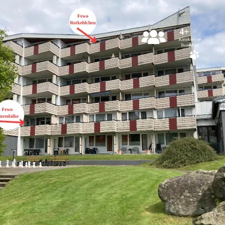 Hecht Ferienvermietung - Turmfalke 2-zimmer-appartement Mit Sauna Und Schwimmbad *