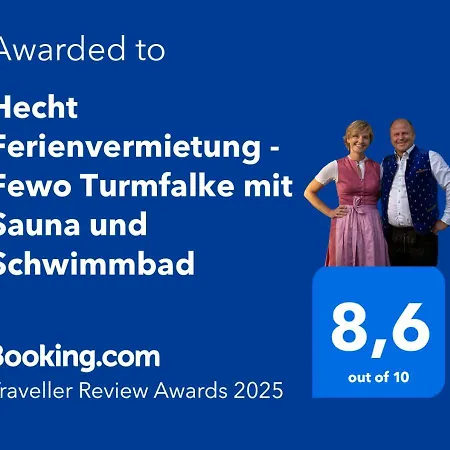 Hecht Ferienvermietung - Turmfalke Mit Sauna Und Schwimmbad *
