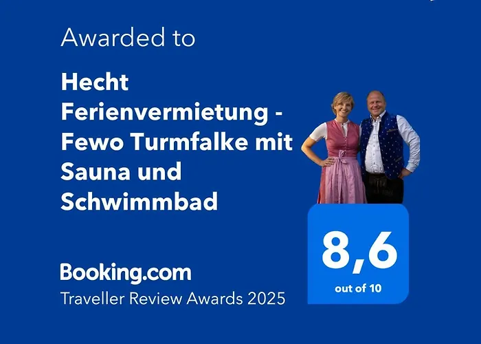 Hecht Ferienvermietung - Turmfalke 2-zimmer-appartement Mit Sauna Und Schwimmbad *
